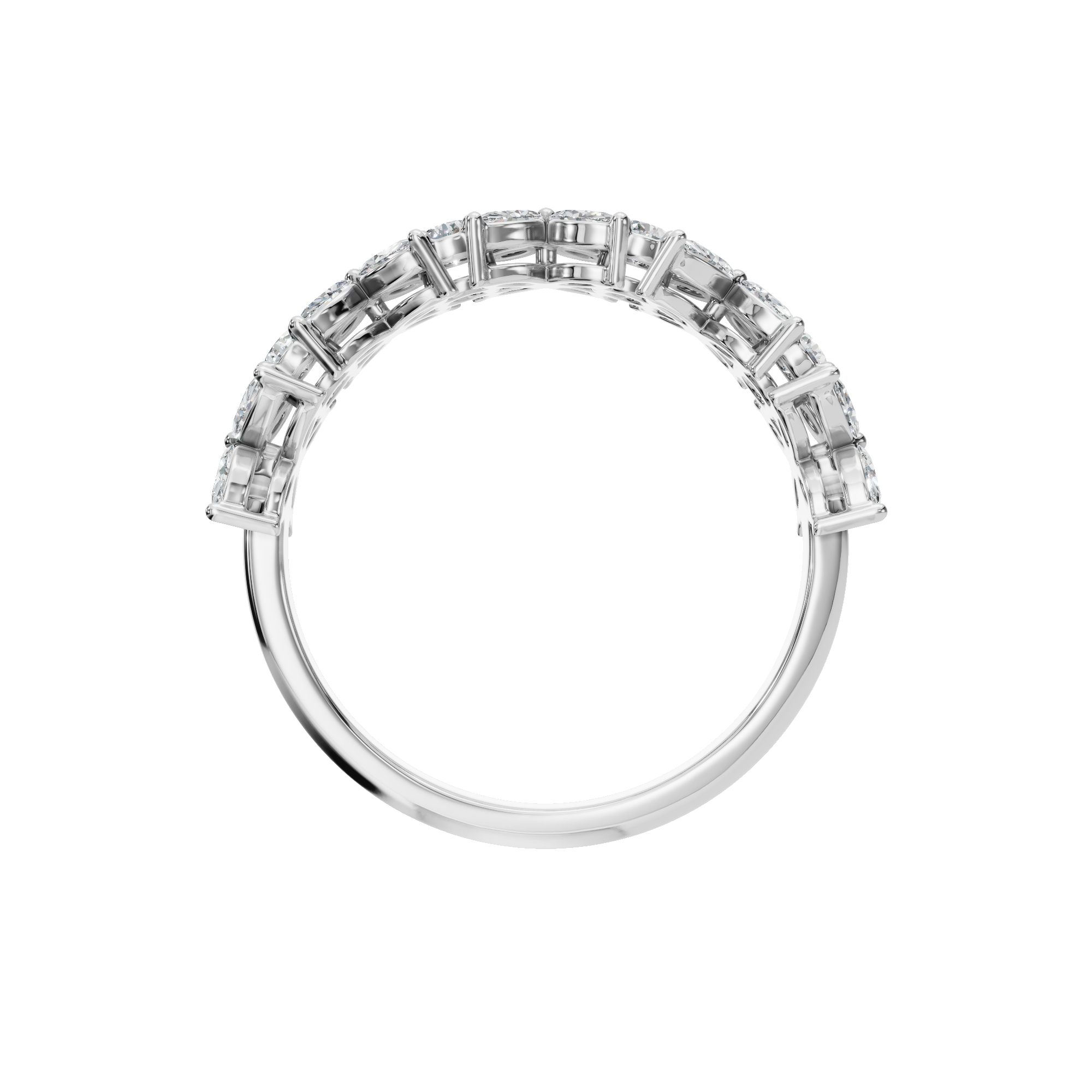 FANCY HALF ETERNITY BAND