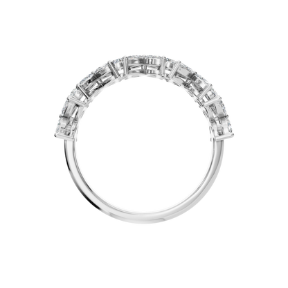 FANCY HALF ETERNITY BAND - M&D Signature Jewels