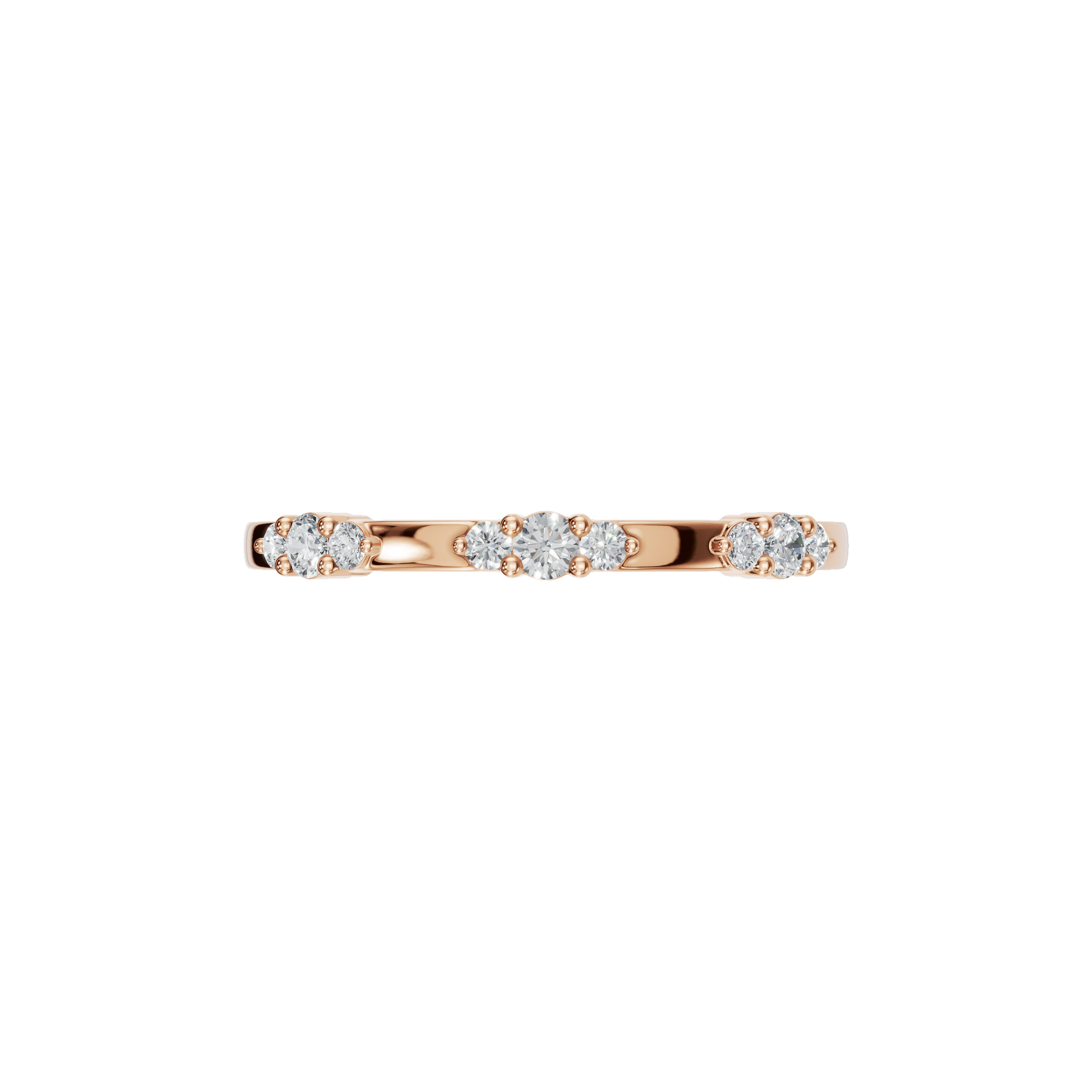 MARQUISE WEDDING BAND - M&D Signature Jewels