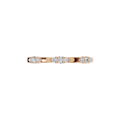 MARQUISE WEDDING BAND - M&D Signature Jewels