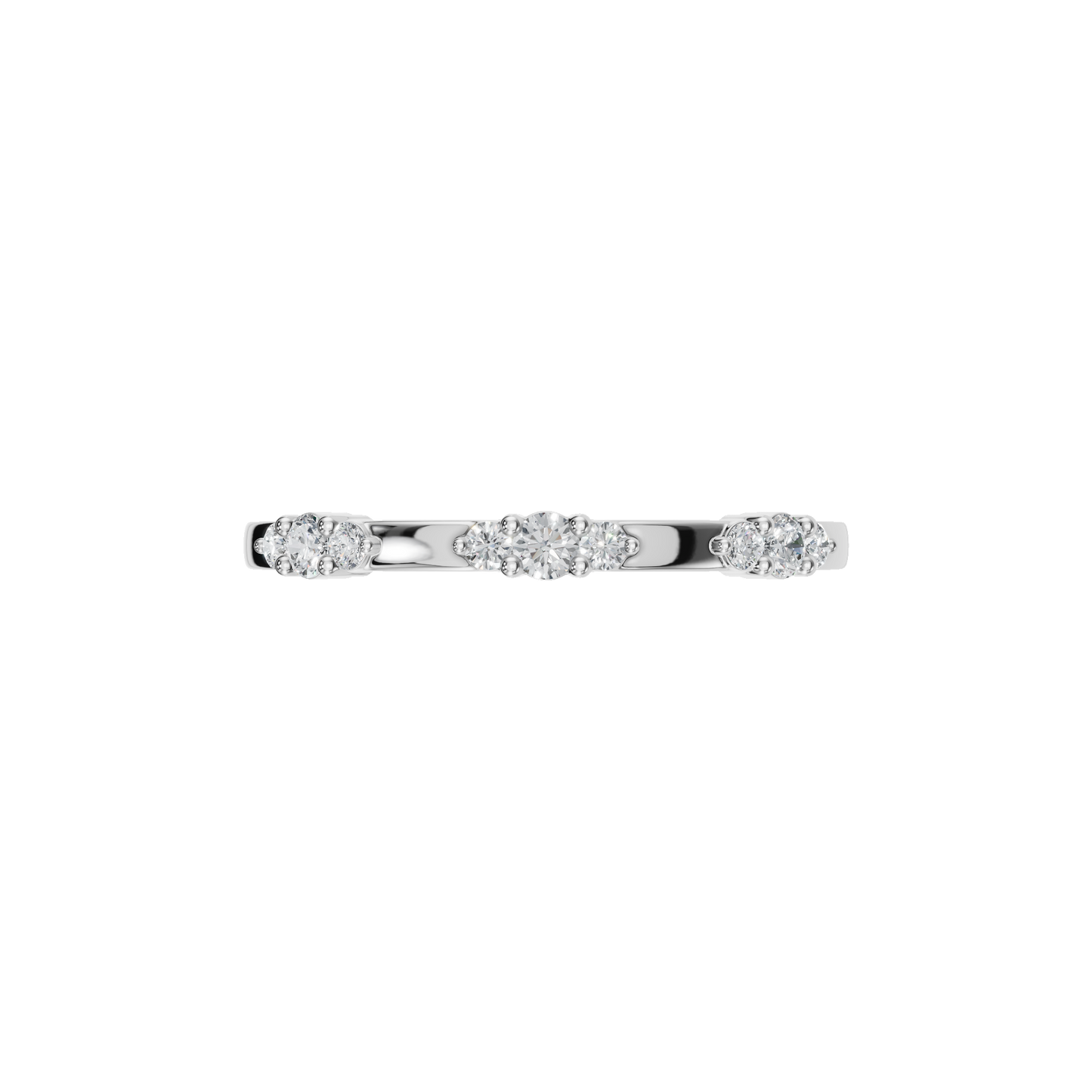 MARQUISE WEDDING BAND - M&D Signature Jewels