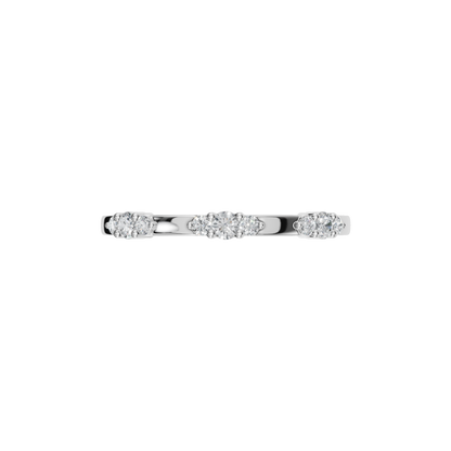 MARQUISE WEDDING BAND - M&D Signature Jewels