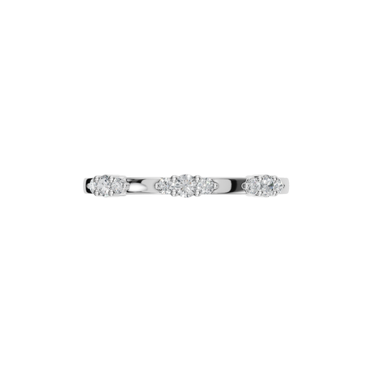 MARQUISE WEDDING BAND