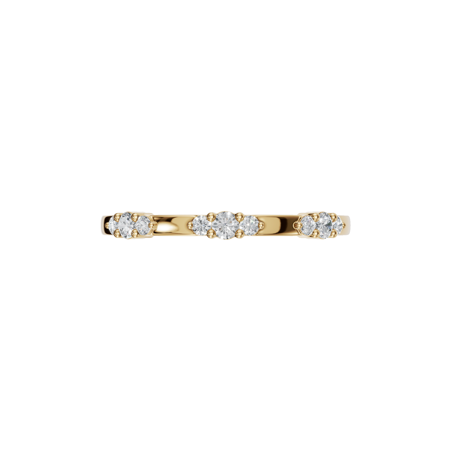 MARQUISE WEDDING BAND - M&D Signature Jewels