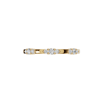 MARQUISE WEDDING BAND - M&D Signature Jewels