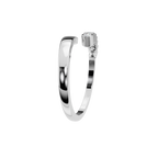 ROUND BEZEL WEDDING BAND
