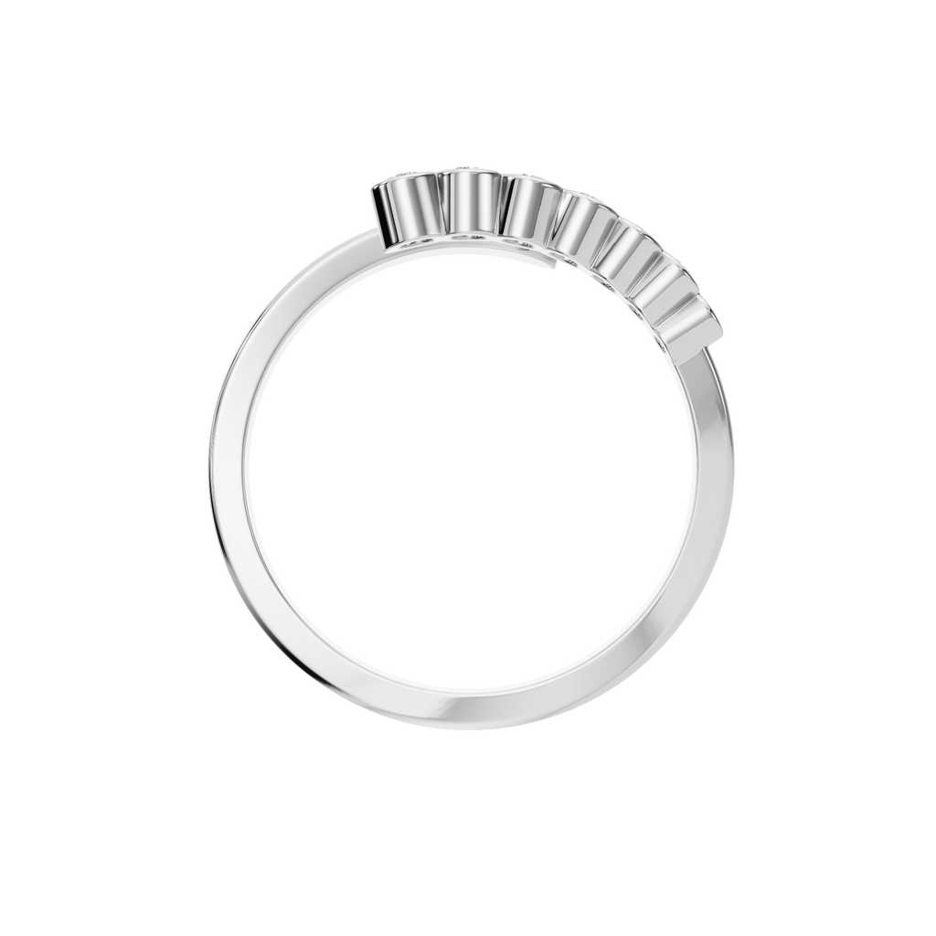 ROUND BEZEL WEDDING BAND