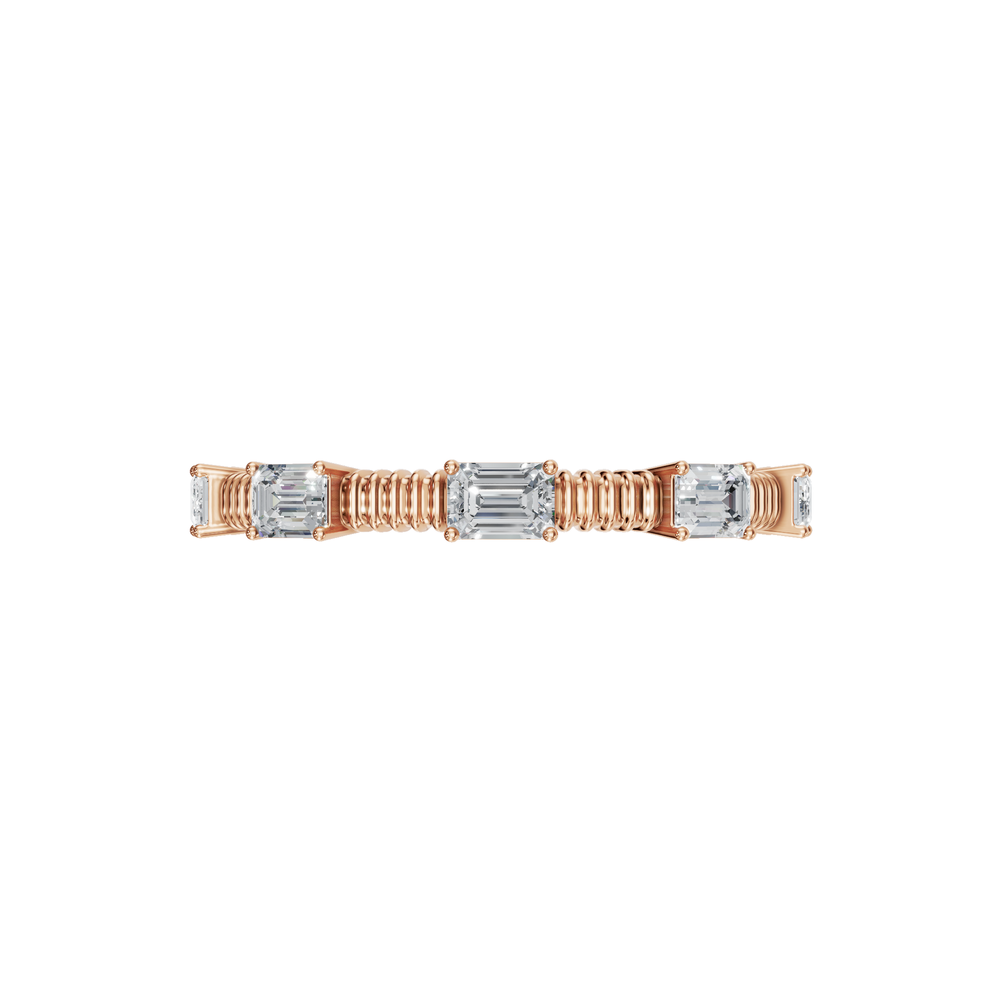 BAGUETTE WEDDING BAND - M&D Signature Jewels