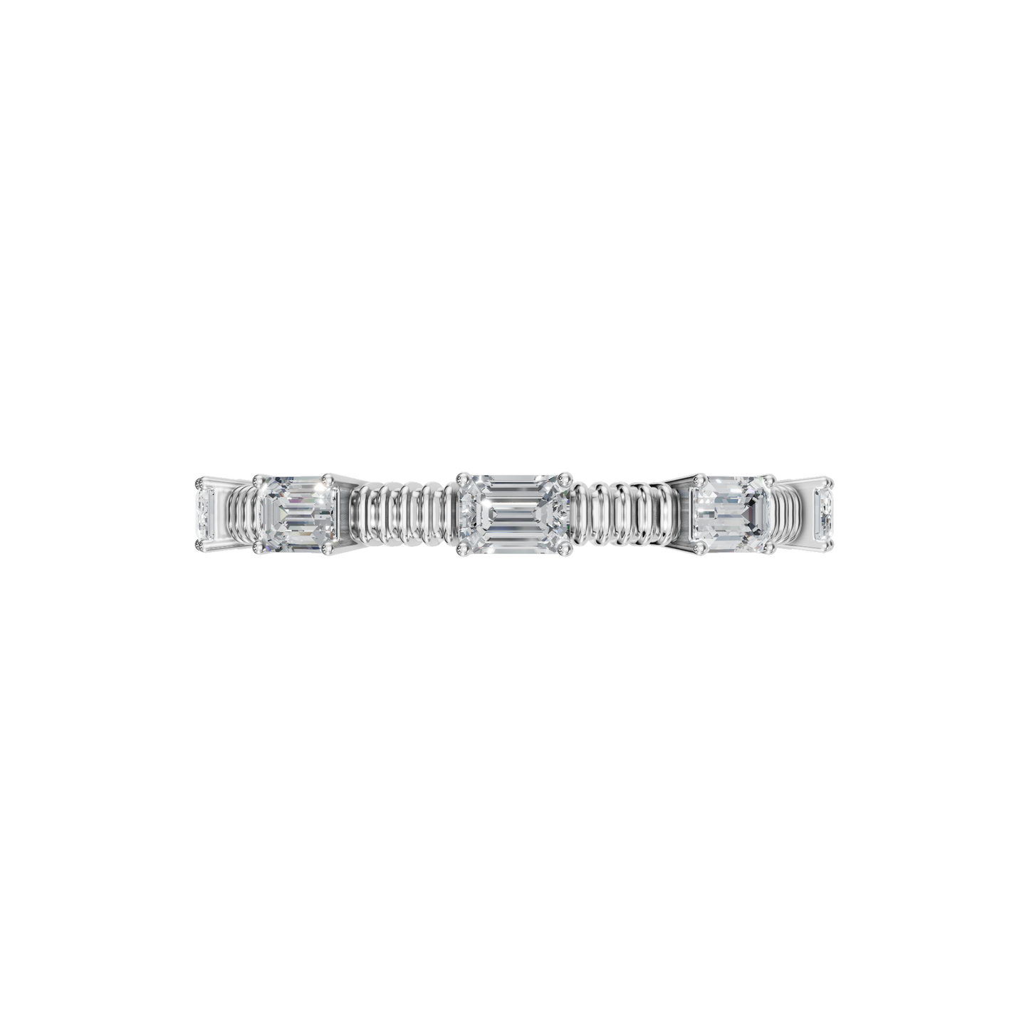 BAGUETTE WEDDING BAND - M&D Signature Jewels