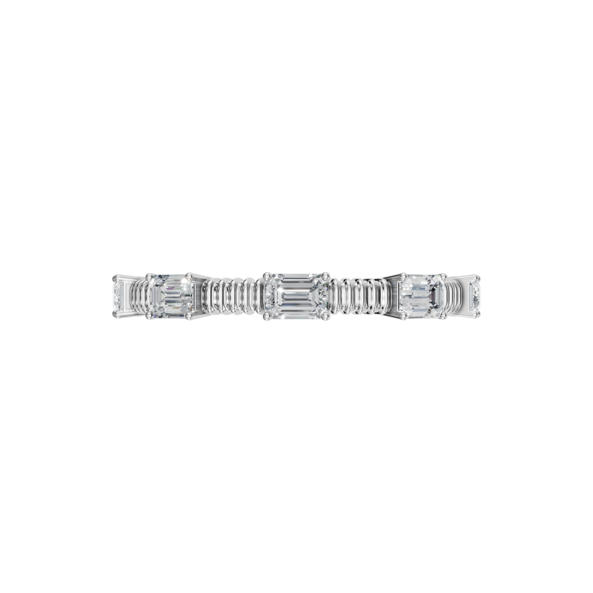 BAGUETTE WEDDING BAND - M&D Signature Jewels