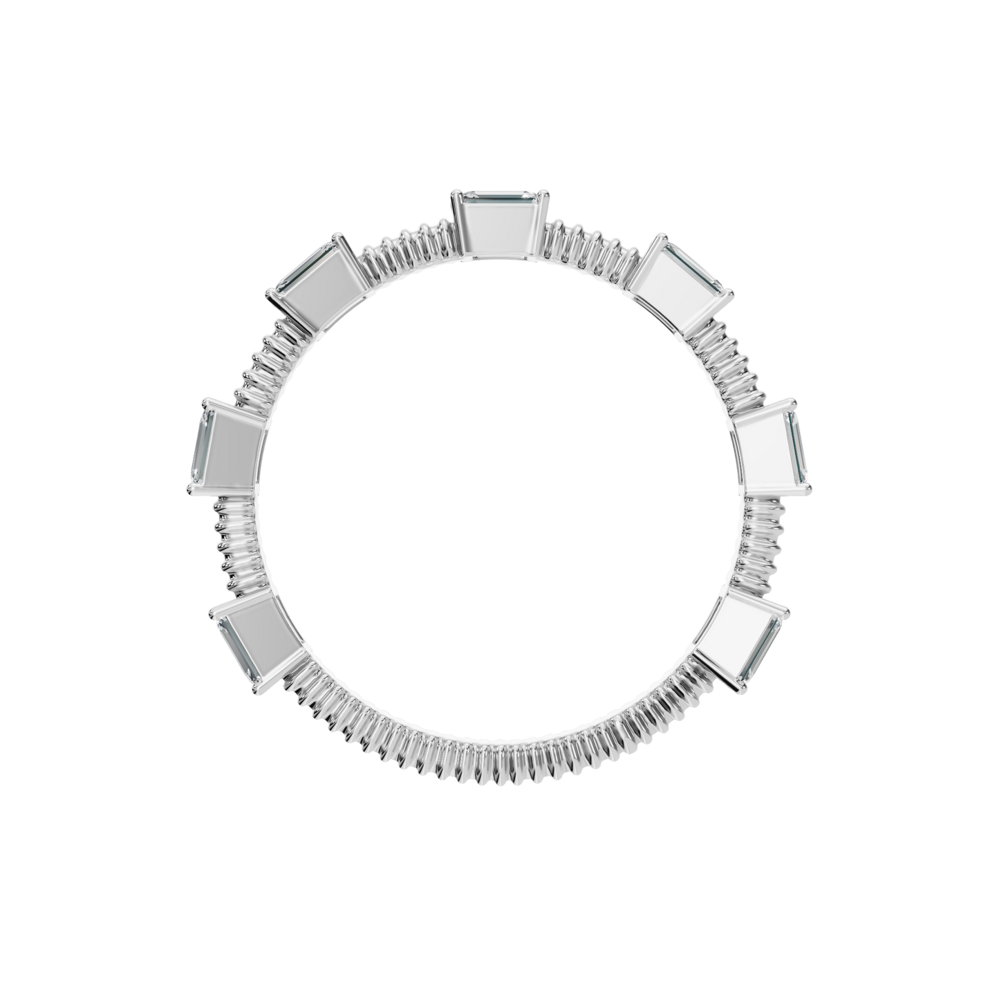 BAGUETTE WEDDING BAND - M&D Signature Jewels