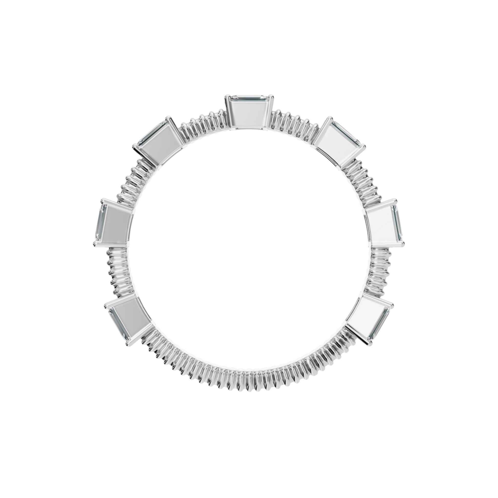 BAGUETTE WEDDING BAND - M&D Signature Jewels