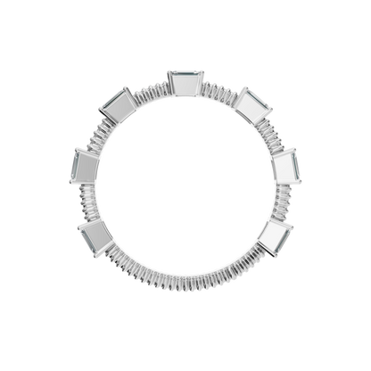 BAGUETTE WEDDING BAND - M&D Signature Jewels