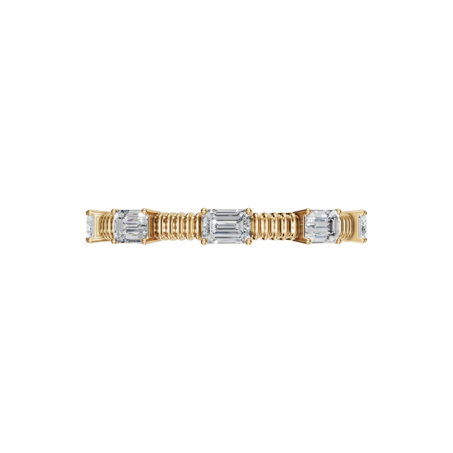 BAGUETTE WEDDING BAND - M&D Signature Jewels