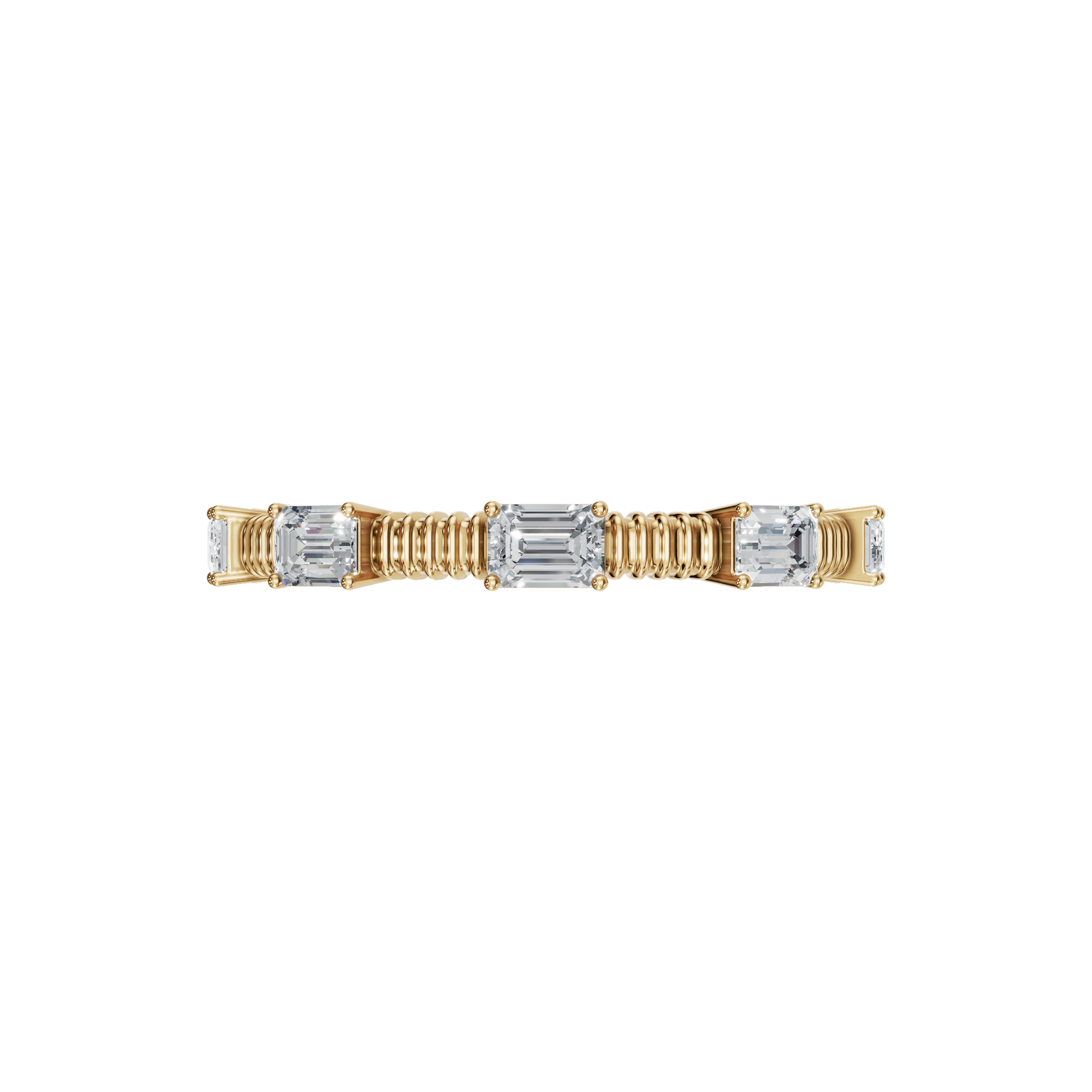 BAGUETTE WEDDING BAND - M&D Signature Jewels