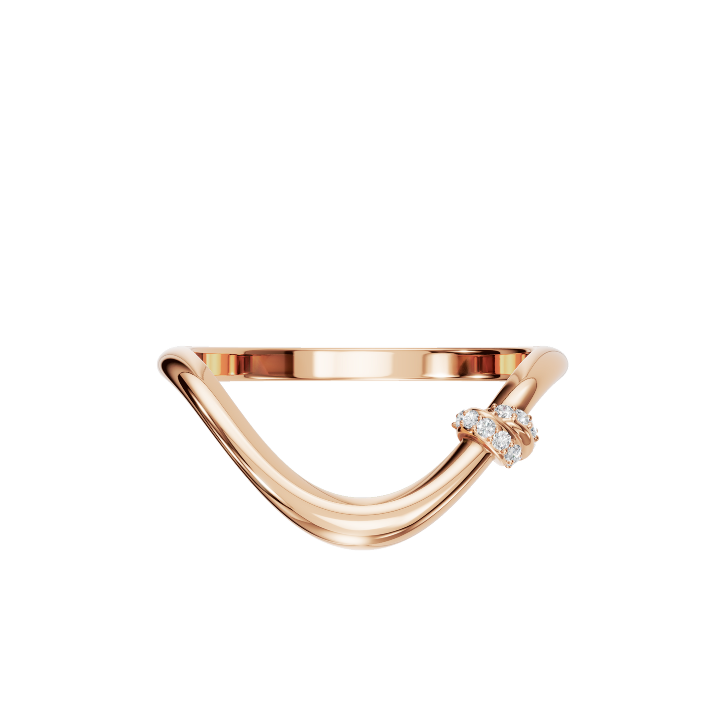 ROUND WEDDING BAND - M&D Signature Jewels