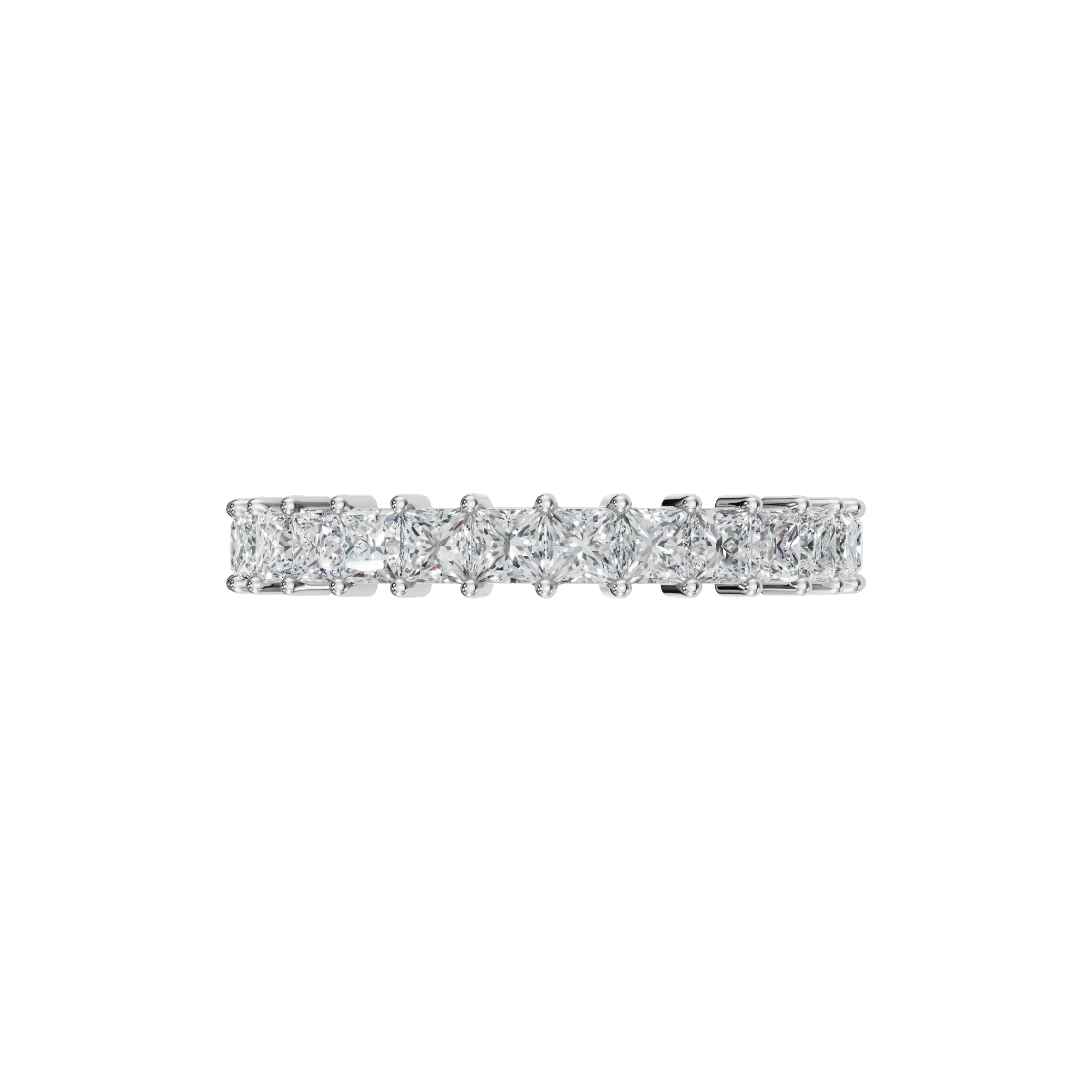 PRINCESS HALF ETERNITY WEDDING BAND