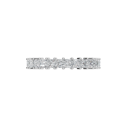 PRINCESS HALF ETERNITY WEDDING BAND - M&D Signature Jewels