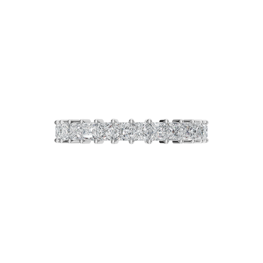 PRINCESS HALF ETERNITY WEDDING BAND