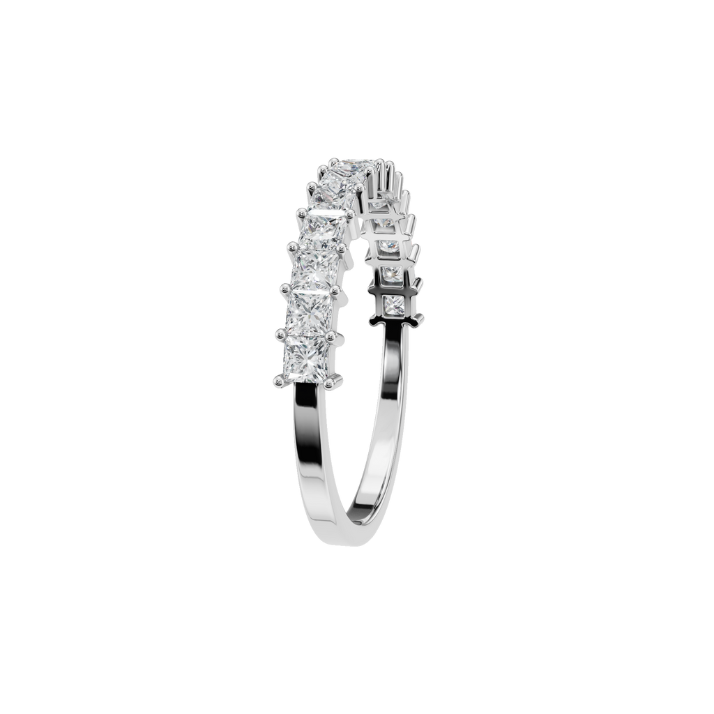 PRINCESS HALF ETERNITY WEDDING BAND