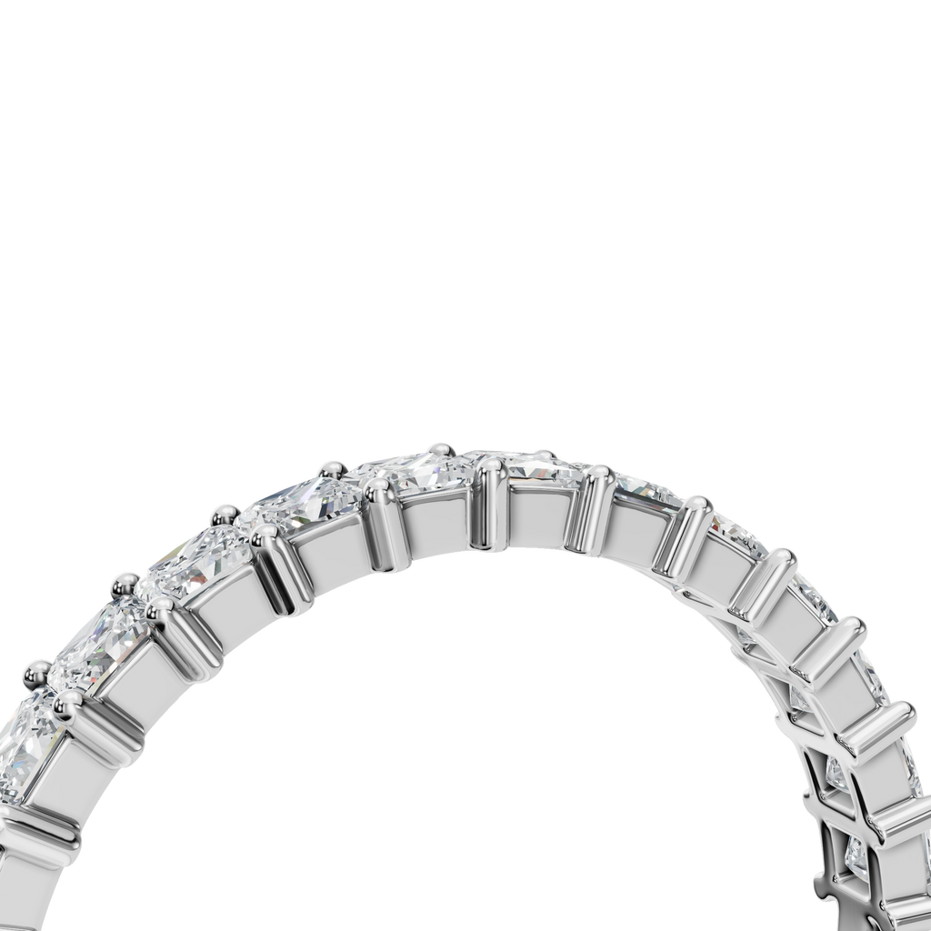 PRINCESS HALF ETERNITY WEDDING BAND