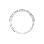 PRINCESS HALF ETERNITY WEDDING BAND