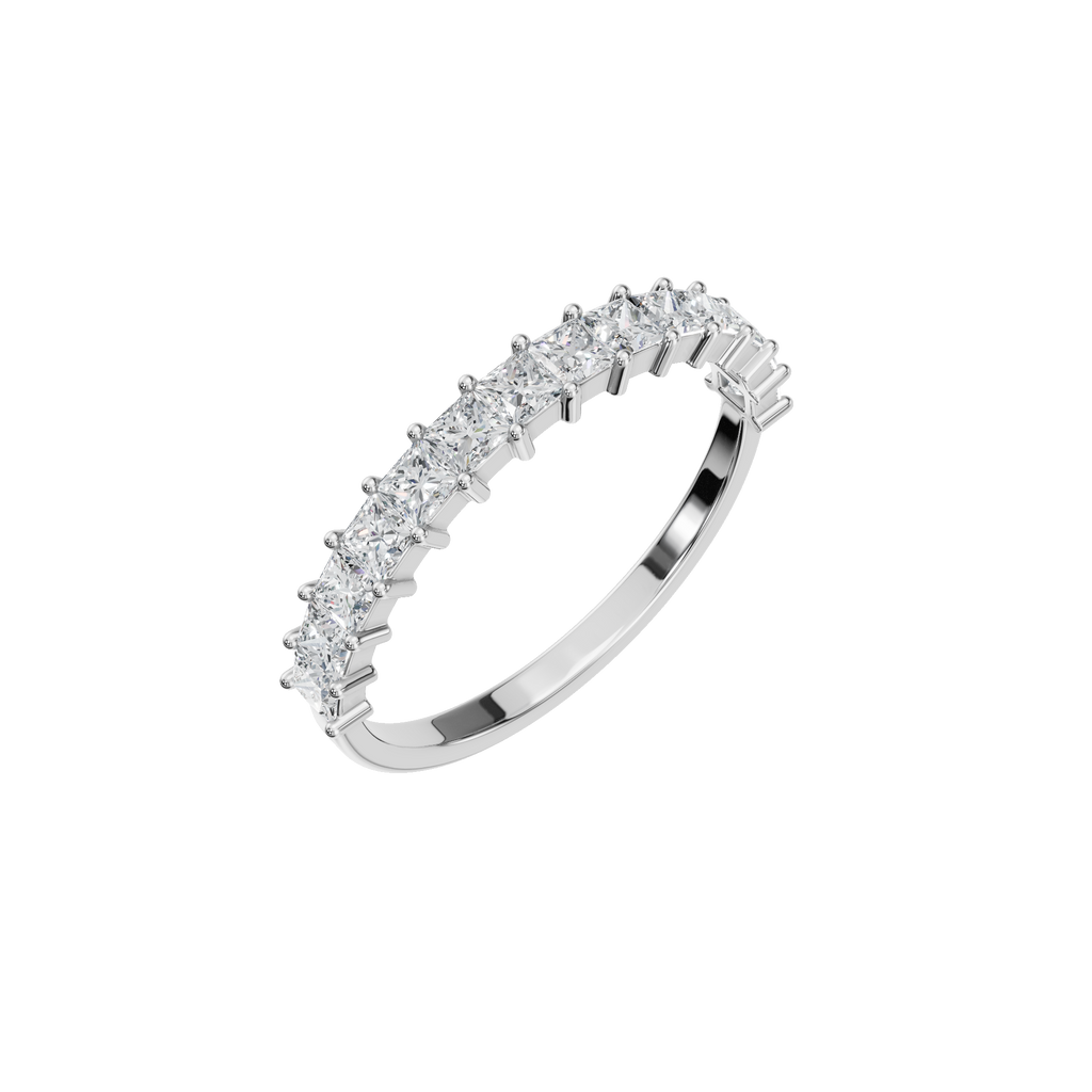 PRINCESS HALF ETERNITY WEDDING BAND