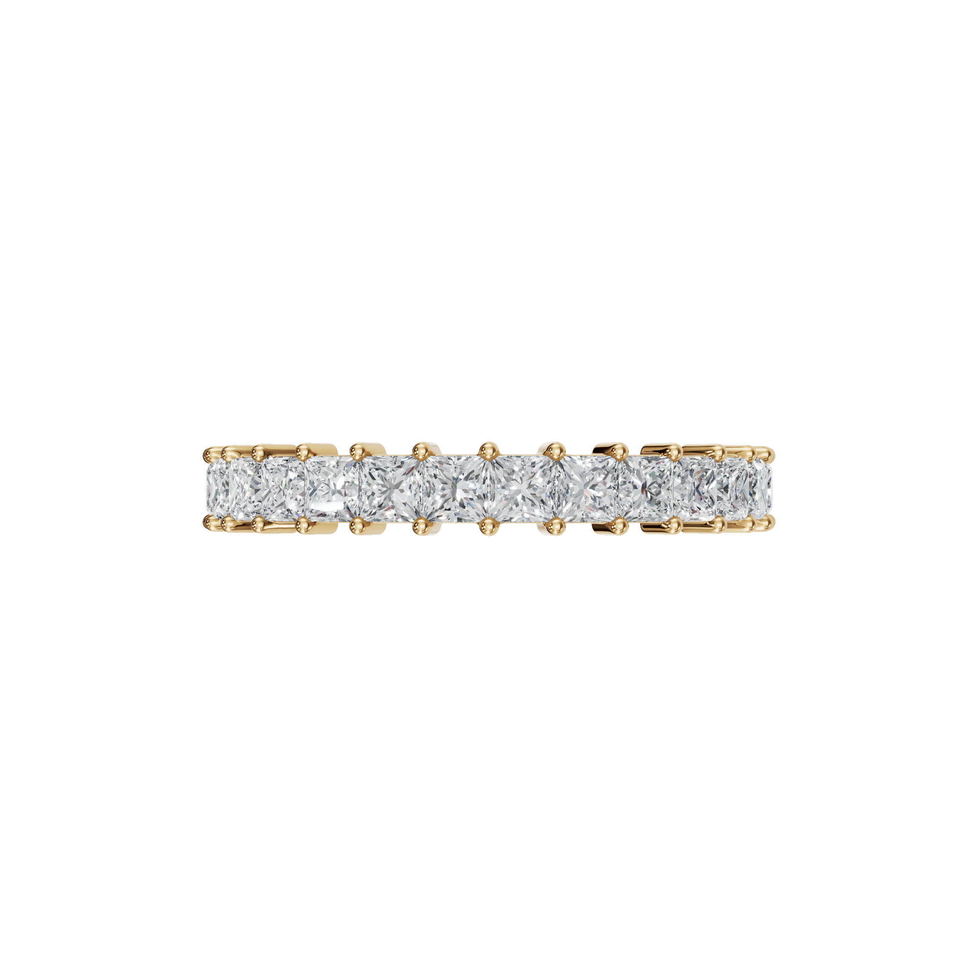 PRINCESS HALF ETERNITY WEDDING BAND