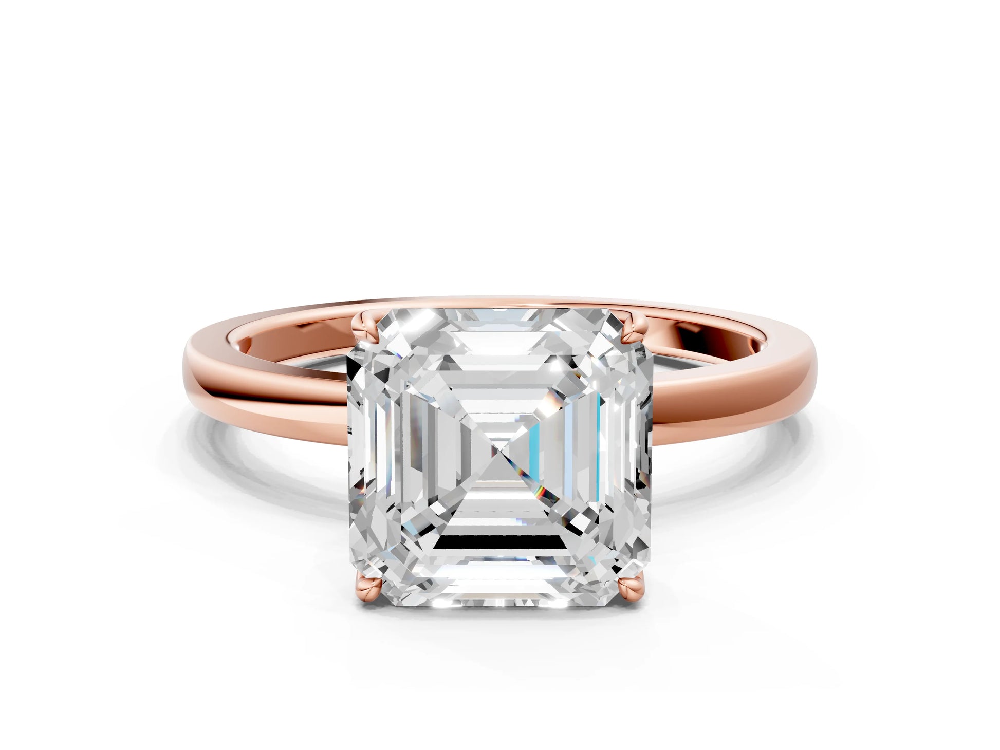 ASSCHER SOLITAIRE - M&D Signature Jewels