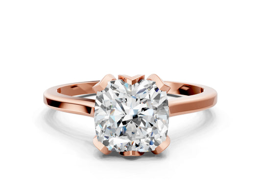 CUSHION SOLITAIRE - M&D Signature Jewels