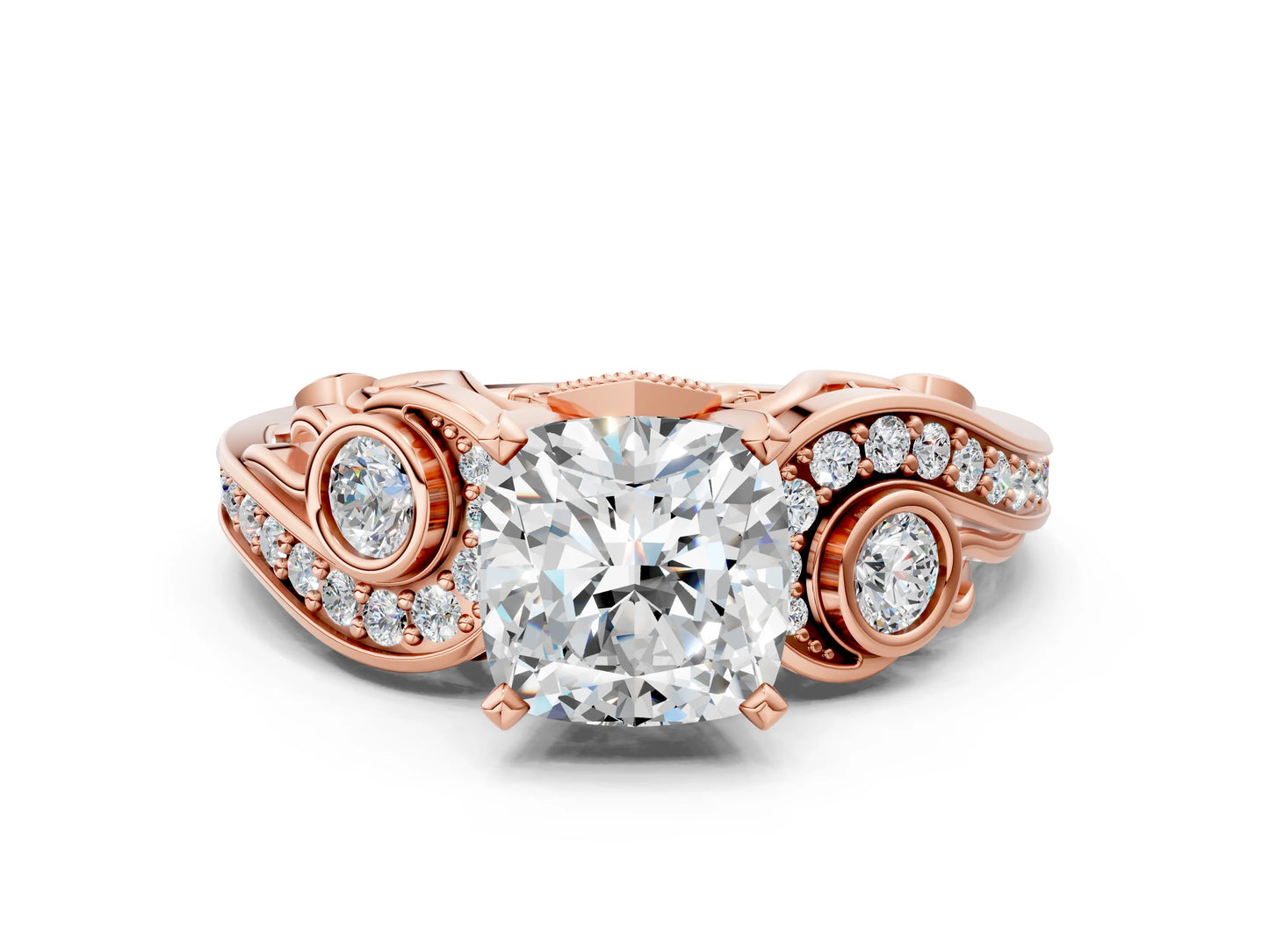 CUSHION VINTAGE RING - M&D Signature Jewels