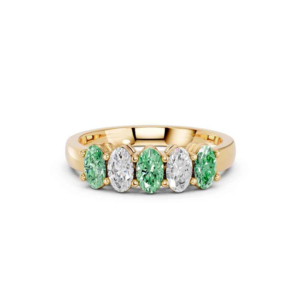 GREEN OVAL BAND