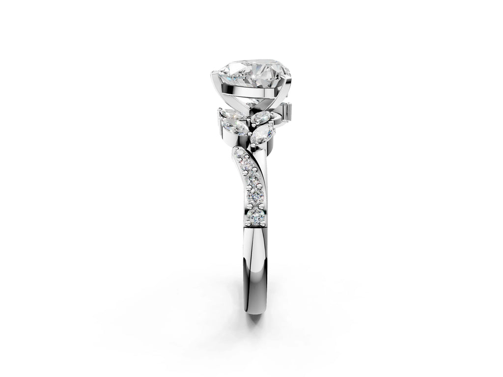 HEART NATURE INSPIRED RING