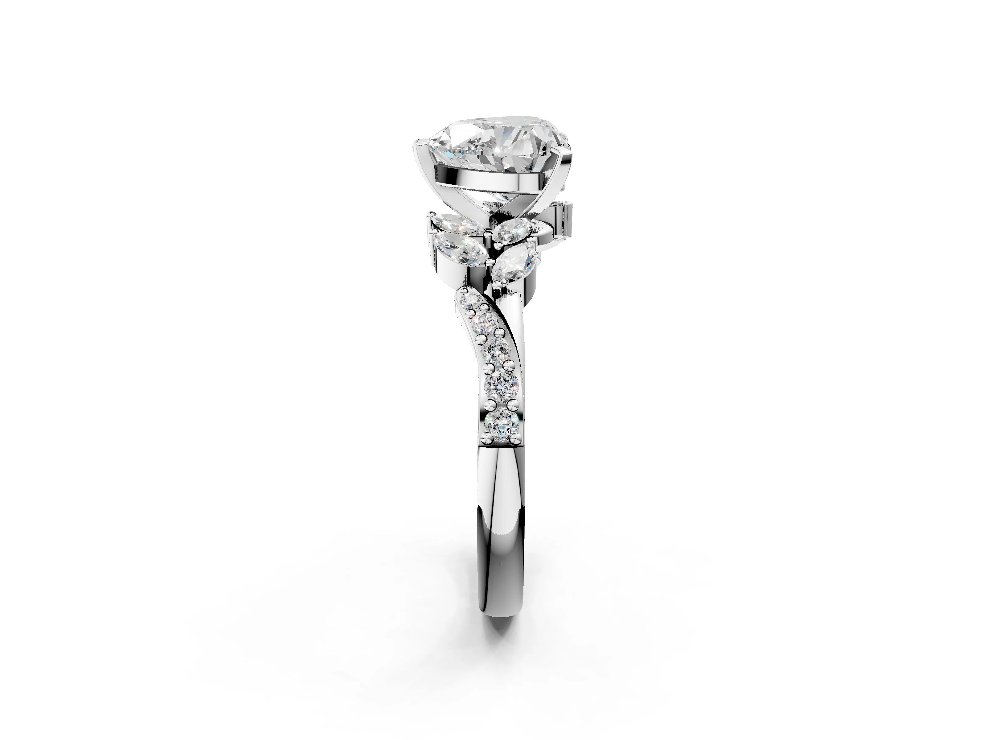 HEART NATURE INSPIRED RING