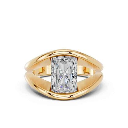 RADIANT FANCY BEZEL RING