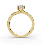CUSHION PAVE RING