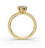 HEART PAVE RING