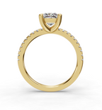 PRINCESS PAVE RING