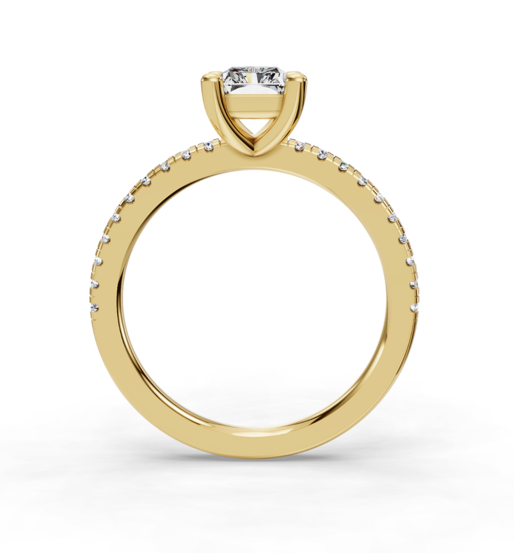 RADIANT PAVE RING