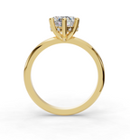 HEART HIDDEN HALO RING