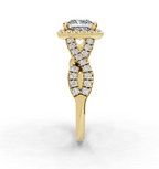 PRINCESS NATURE INSPIRED HALO RING