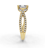 ASSCHER NATURE INSPIRED RING