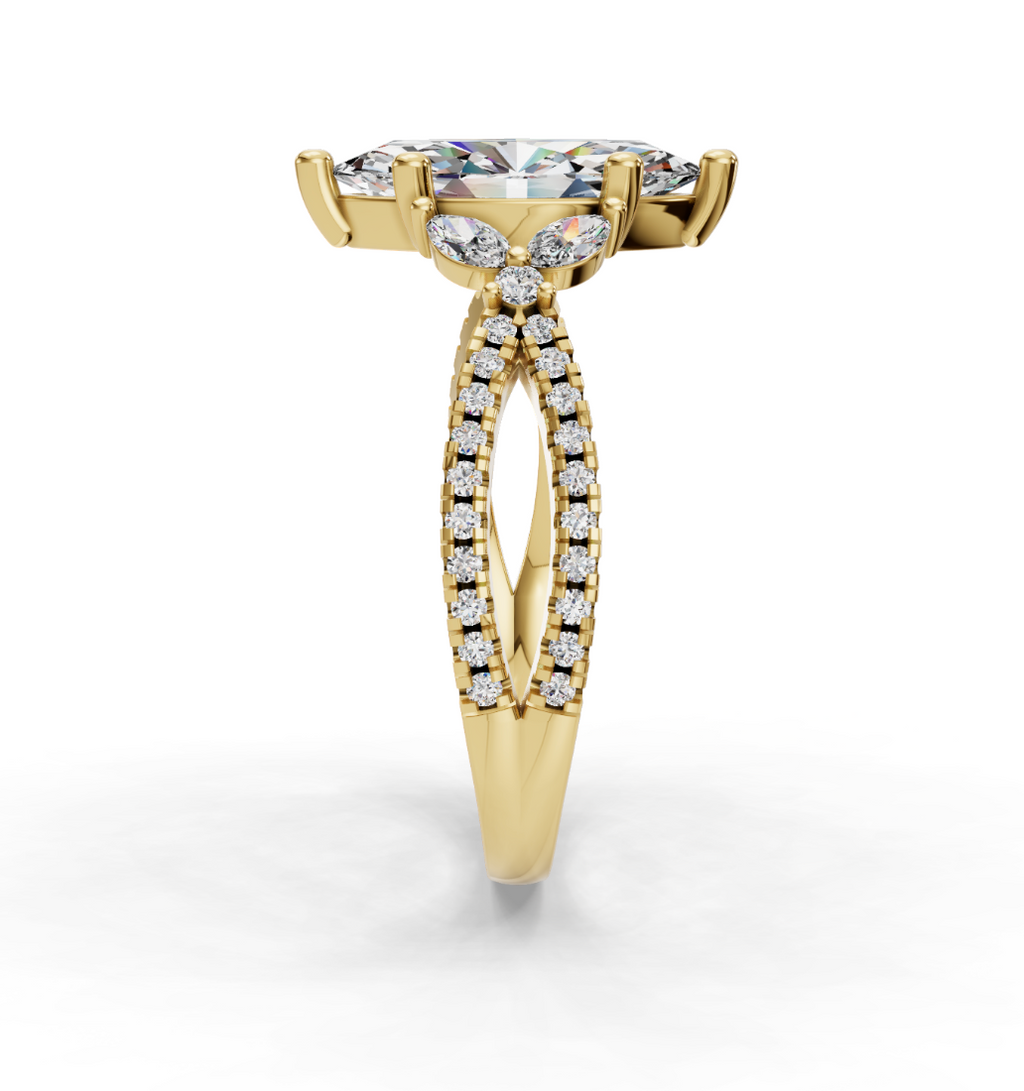 MARQUISE NATURE INSPIRED RING