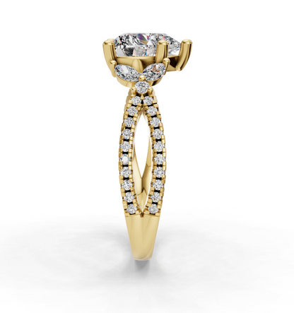 HEART NATURE INSPIRED RING