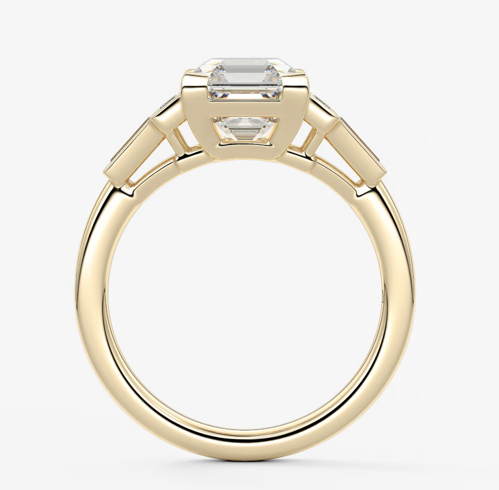 ASSCHER VINTAGE RING
