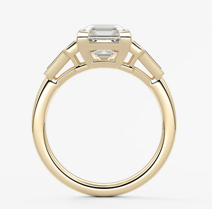 ASSCHER VINTAGE RING