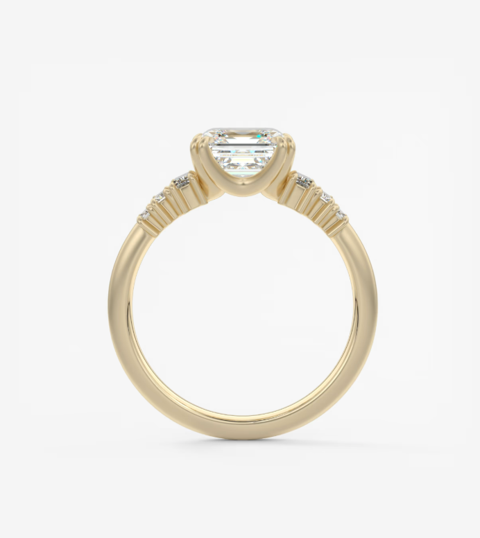 ASSCHER VINTAGE RING