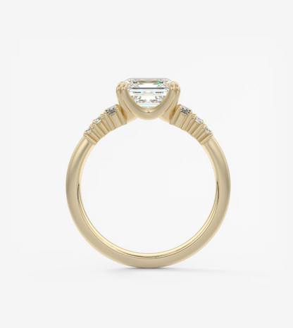 ASSCHER VINTAGE RING