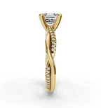 ASSCHER NATURE INSPIRED  RING