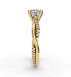 CUSHION NATURE INSPIRED  RING